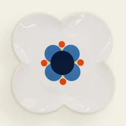 Orla Kiely Gifts Under £100-Flower Shaped Platter