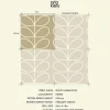 Orla Kiely Wallpaper-Giant Linear Stem Stone Wallpaper