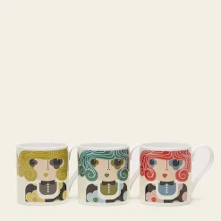 Orla Kiely Mugs & Teapots-Mug Set Of 3